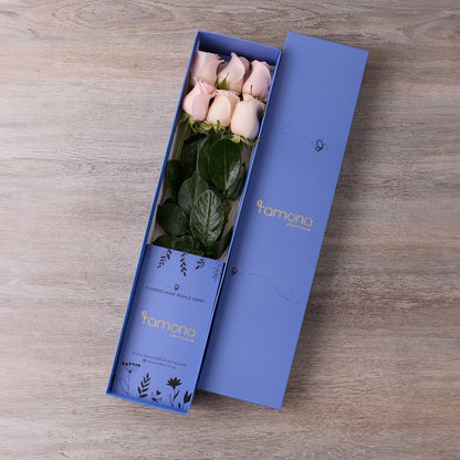Caja de Rosas x 6