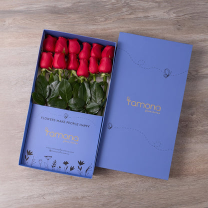 Caja de Rosas x 12
