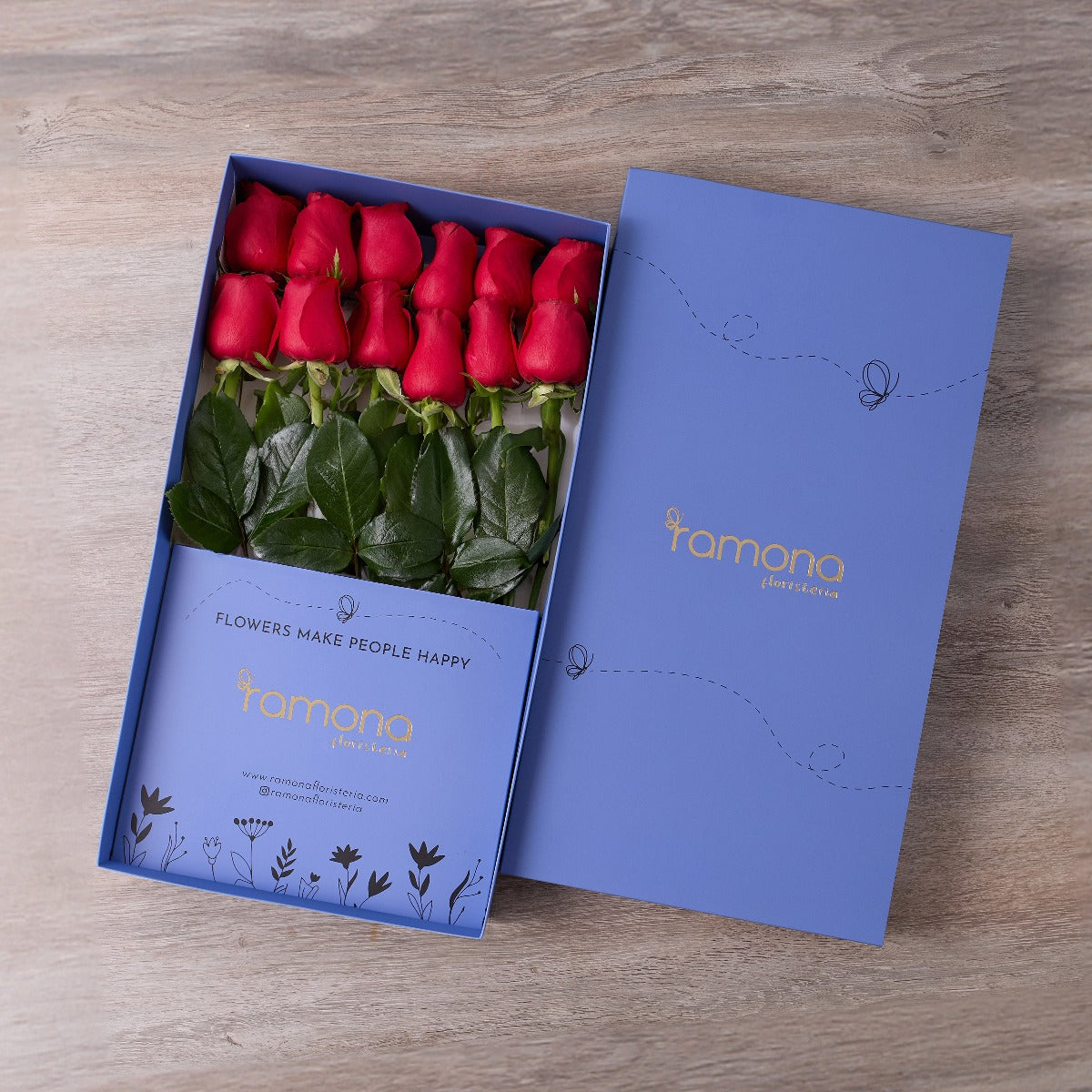 Caja de Rosas x 12 - ¡Envío para hoy!