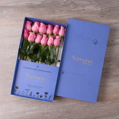 Caja de Rosas x 12