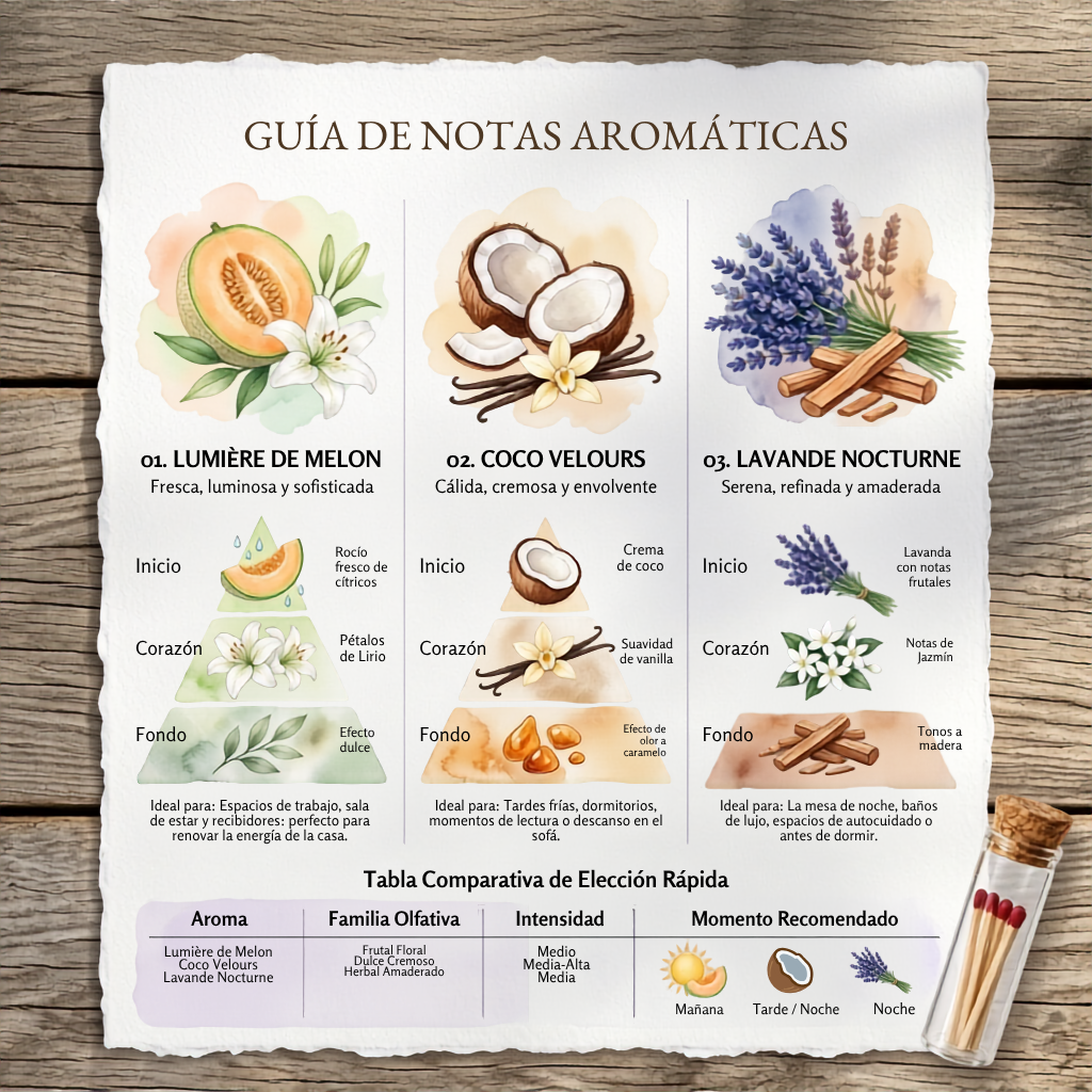 Velas Aromáticas de Soya