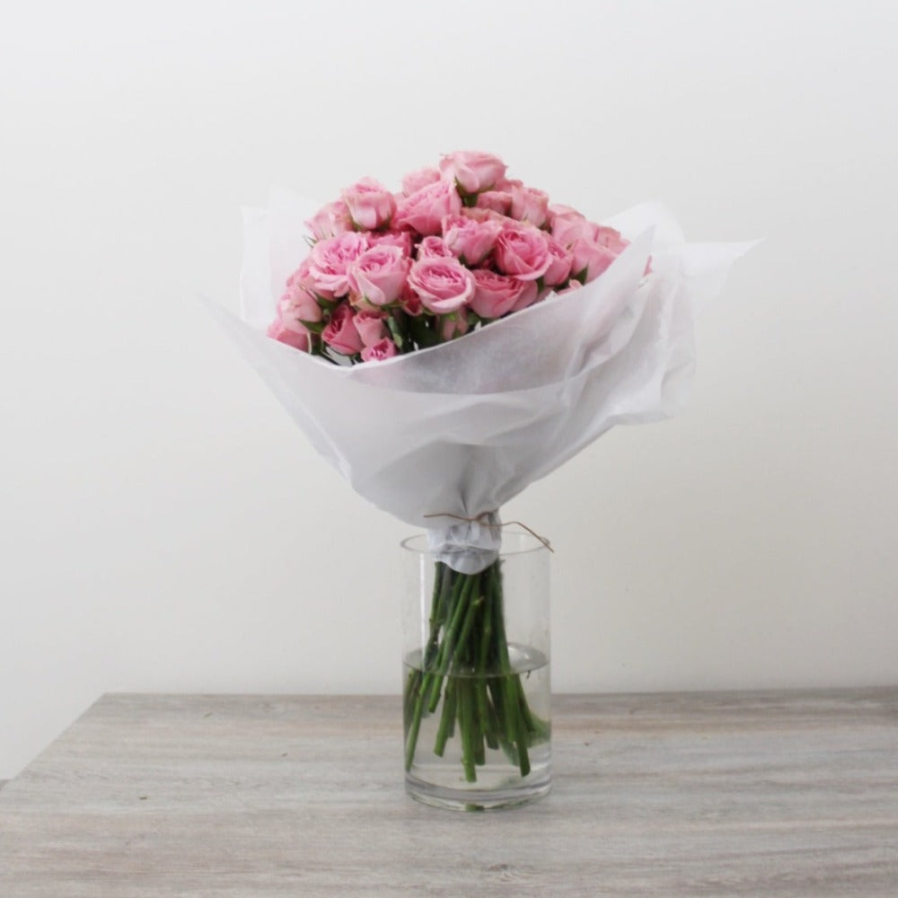 Mini rosas rosadas