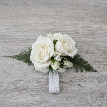 Corsage de Mano con Min Rosa Pre Prom