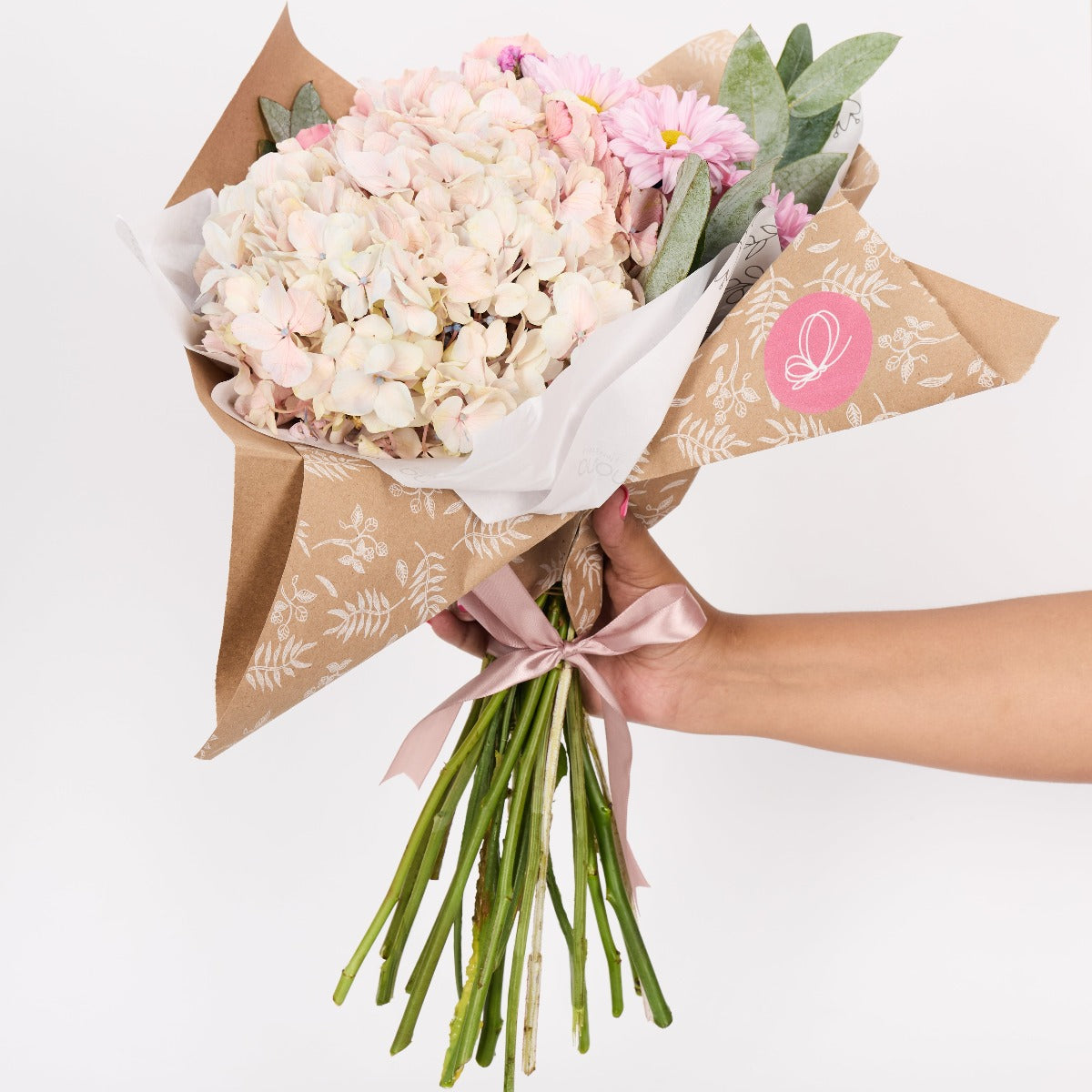 Ramo Pure Pink Style- ¡Envío para hoy! - Ramona Floristería 💐