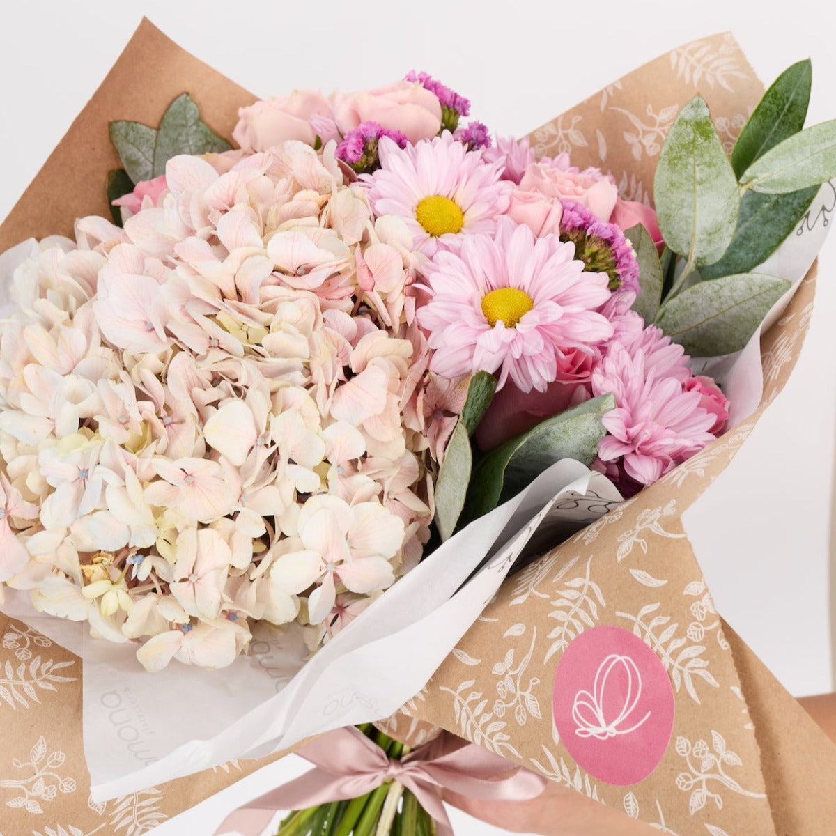 Ramo Pure Pink Style- ¡Envío para hoy! - Ramona Floristería 💐