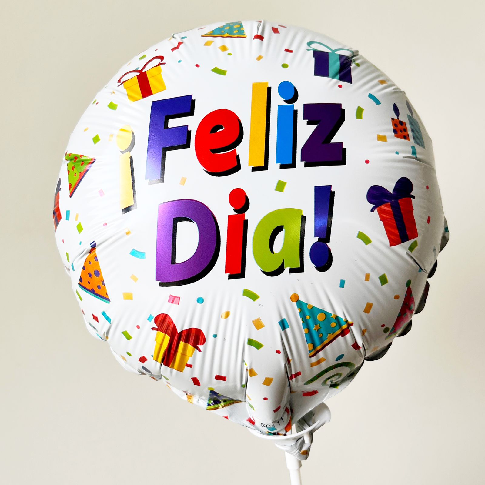 Globo cumpleaños 24cm - Ramona Floristería 💐