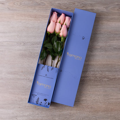 Caja de Rosas x 6