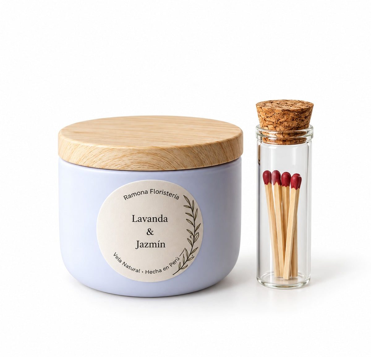 Velas Aromáticas de Soya