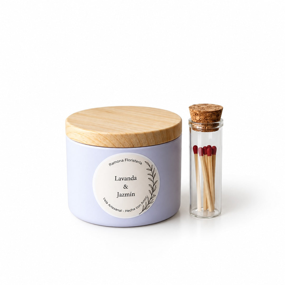 Velas Aromáticas de Soya