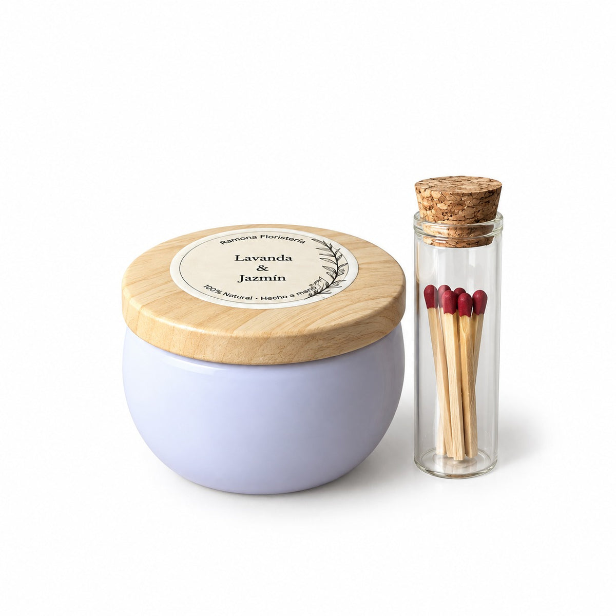 Velas Aromáticas de Soya