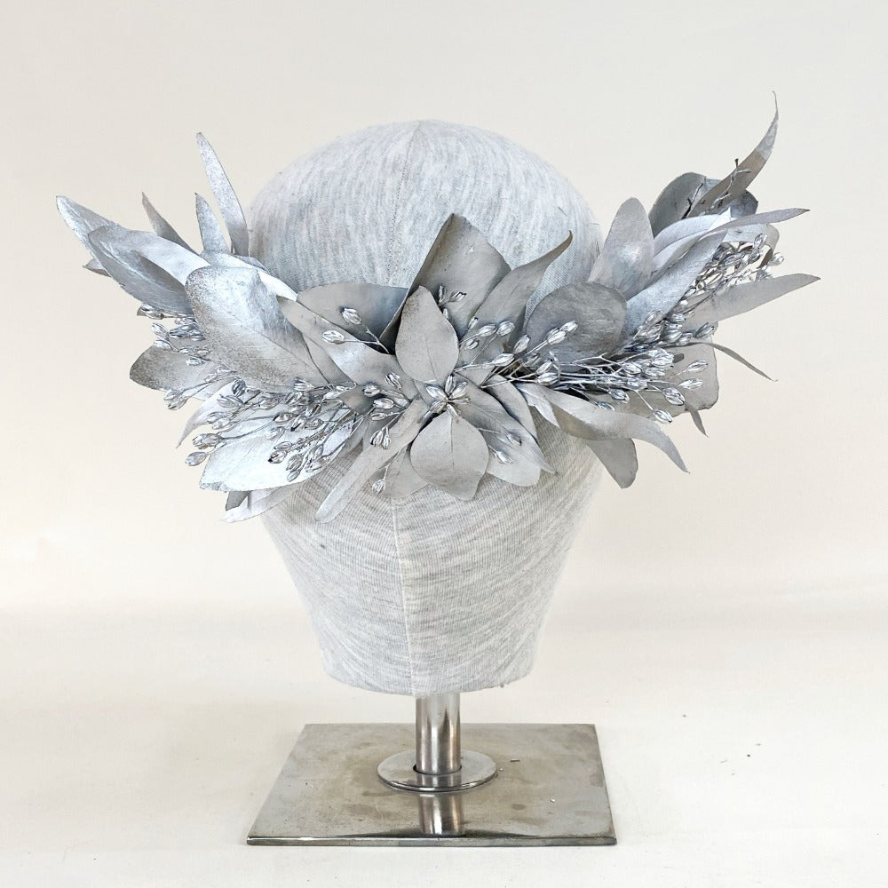 Tocado Snow - Ramona Floristería 💐